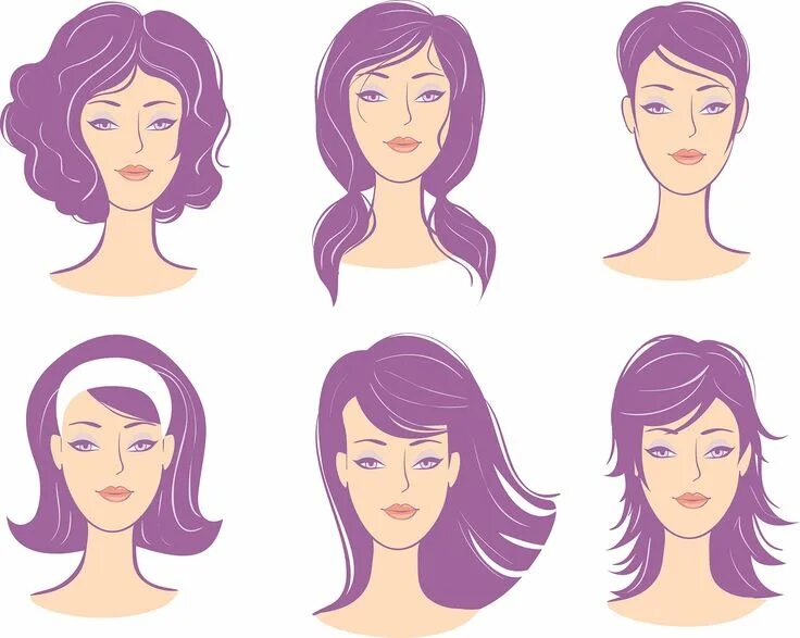 Подходящие прически для лица Which hair style? #hairstyle #yourstyle Face shapes, Haircut for face shape, Tri