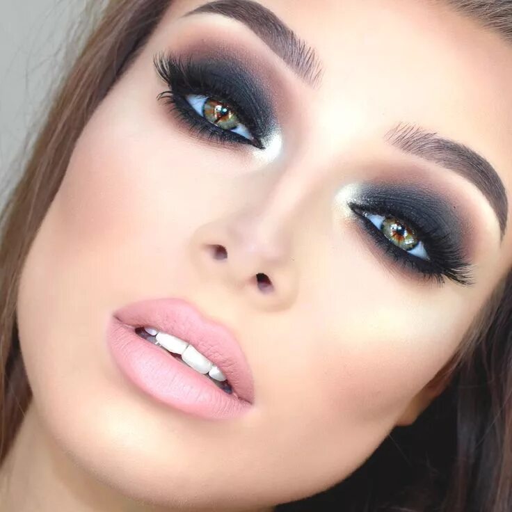 Подходящий макияж Dark Eyeshadow Look 40 Amazing Hottest Smokey Eye Makeup Ideas 2019 Tutorials Fo