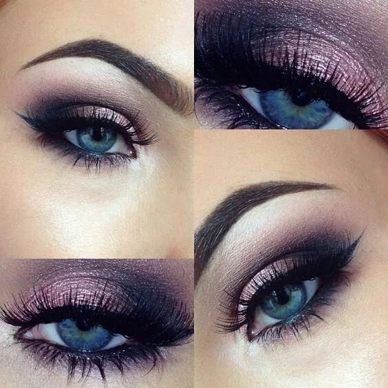 Подходящий макияж для голубых глаз 10 Awesome Eye Makeup Looks for Blue Eyes - Pretty Designs Blue makeup, Blue eye