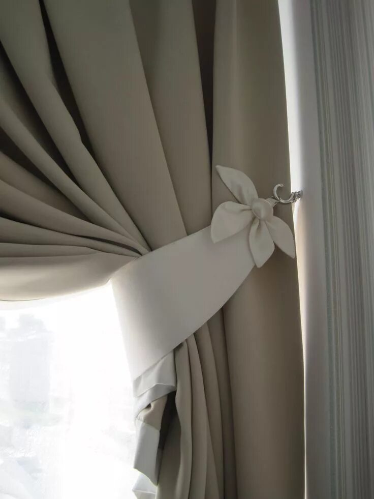 Подхваты для штор из ткани фото Pin on Подхваты держатели штор Holders holders curtains Curtain decor, Elegant c