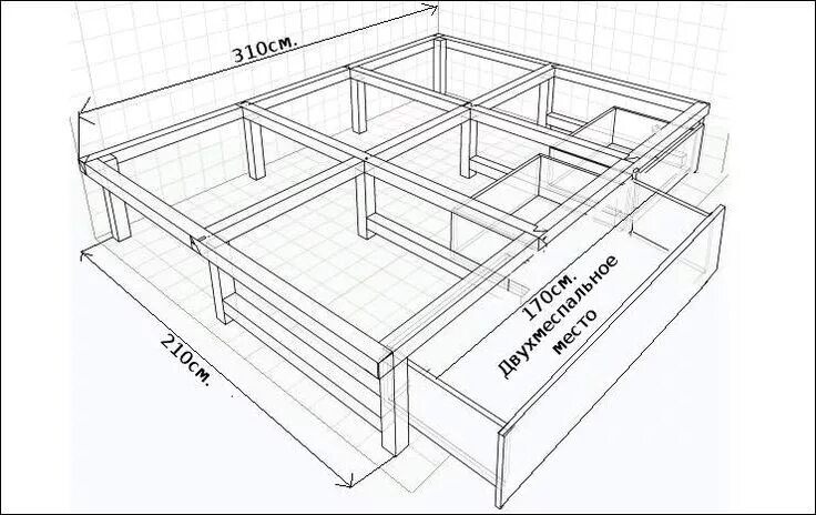 Подиум своими руками чертежи подиум под матрас своими руками: 2 тыс изображений найдено в Яндекс.Картинках Кр