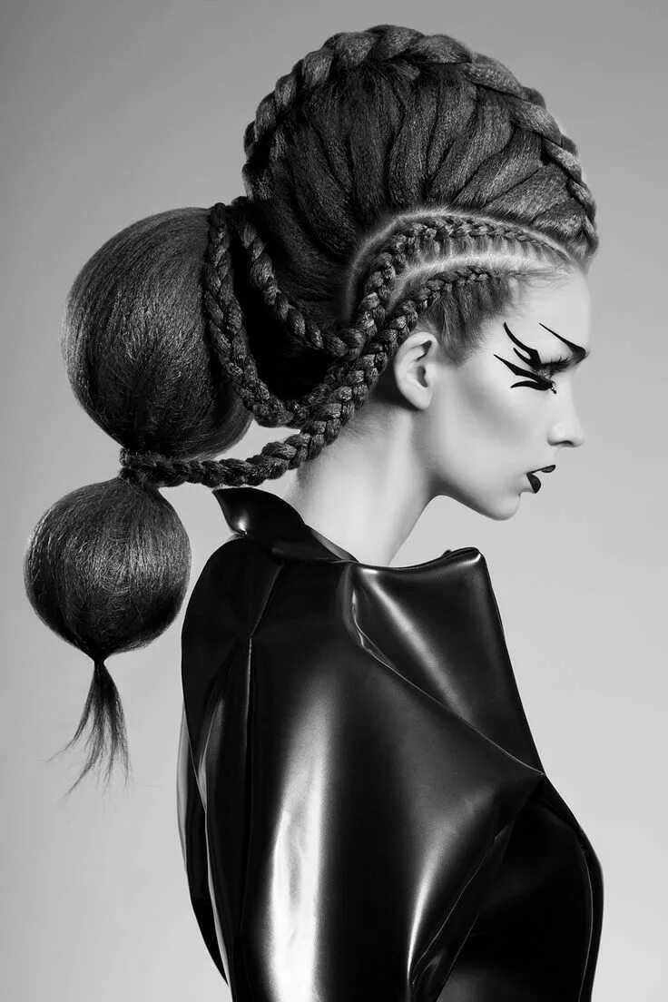 Подиумные прически 2024 Пин от пользователя Пинер на доске Look at Hair. Funny Beautiful and Diferent St