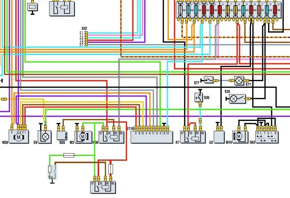 Подкапотная проводка газель 406 инжектор схема Модернизация системы охлаждения - ГАЗ 3110, 2,3 л, 2003 года просто так DRIVE2