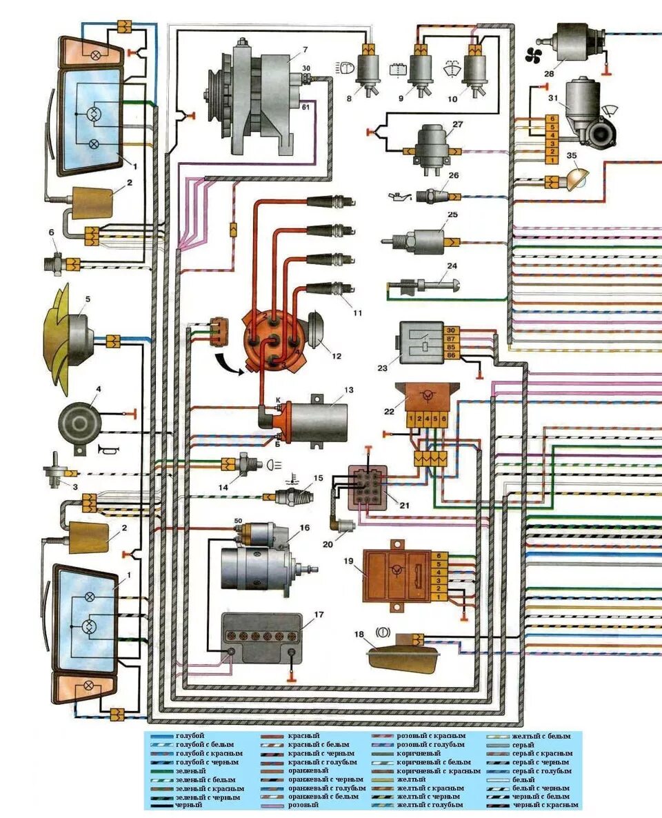 Подкапотная проводка ваз 2109 карбюратор схема схемки на Ваз 2109 - DRIVE2
