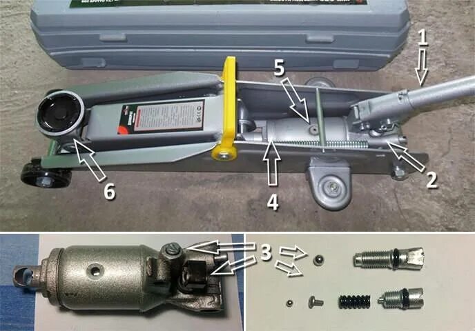 Подкатной домкрат 2 тонны ремонт своими Как отремонтировать домкрат фото - DelaDom.ru