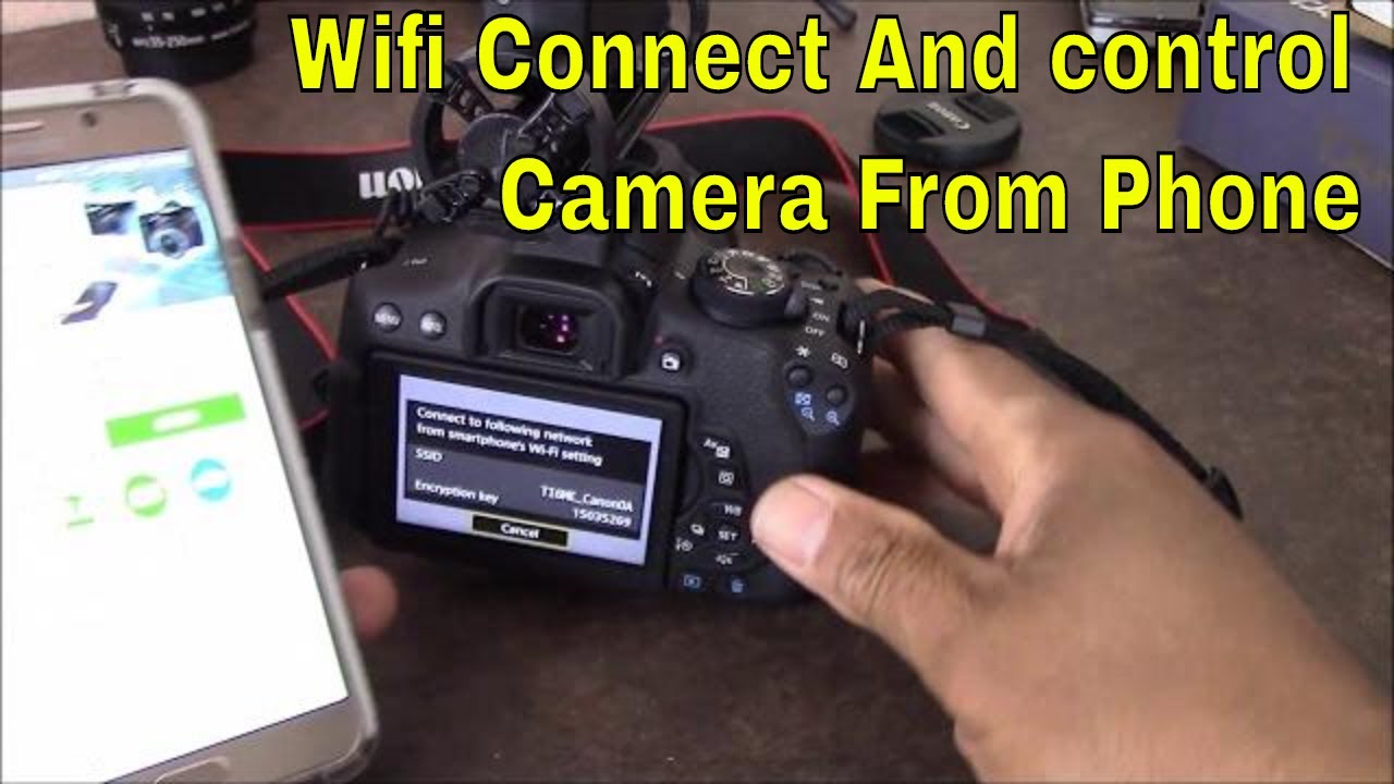 Подключаем canon как веб камеру How To Connect Canon Camera To Smartphone Canon Camera Connect App - YouTube