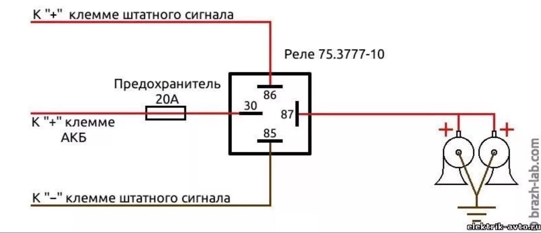 Подключаем сигнал через реле схема подключения Внедрение Машке голоса - Nissan Qashqai (1G), 2 л, 2008 года тюнинг DRIVE2