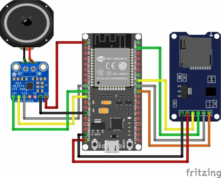 Подключение 1 2 3 8 I2S Sound Tutorial for ESP32 - DIYI0T Arduino, Electronics basics, Microcontroll