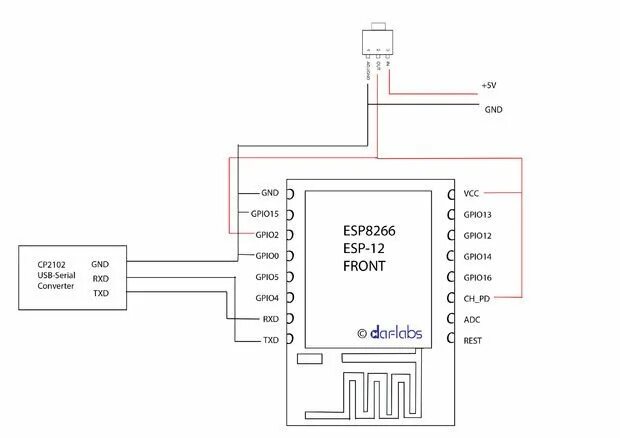 Подключение 1 77 дисплея к esp8266 Getting Started With the ESP8266 ESP-12 Esp, Firmware, Microcontroller board