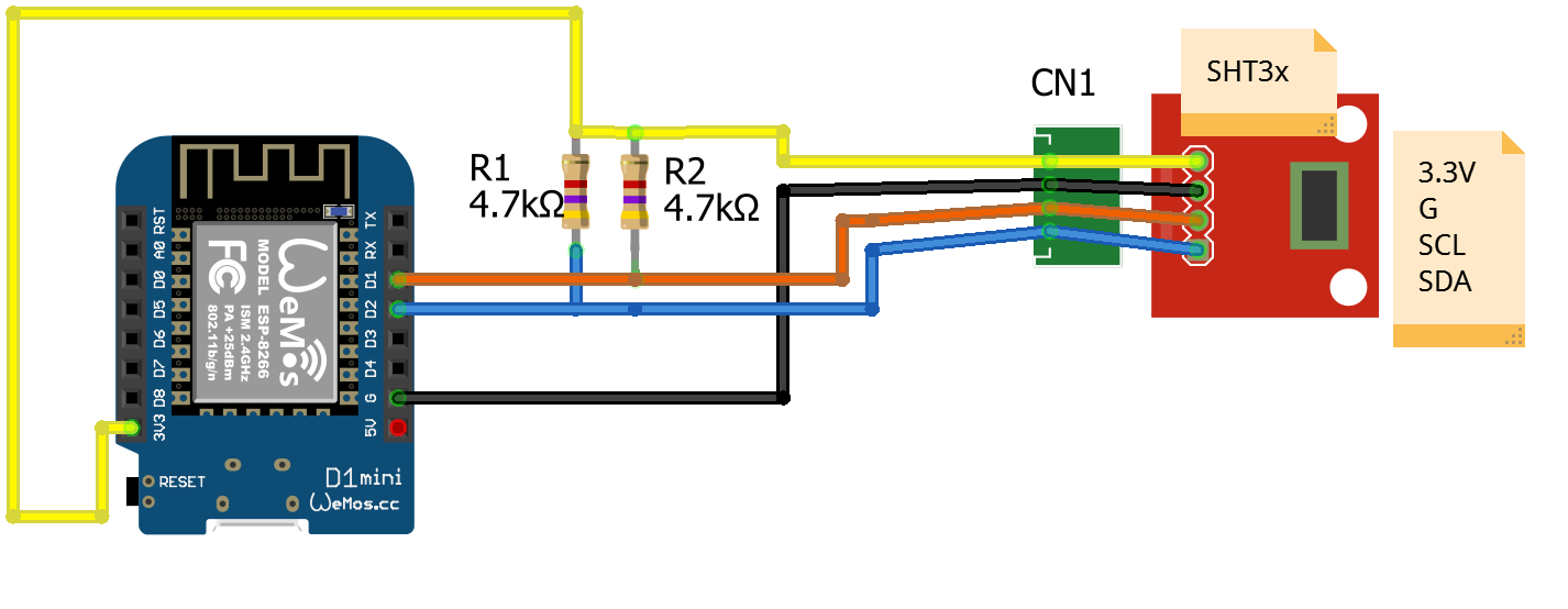 Подключение 10 Use Case of Wireless HMI: Multi-location weather station - Nanomesher