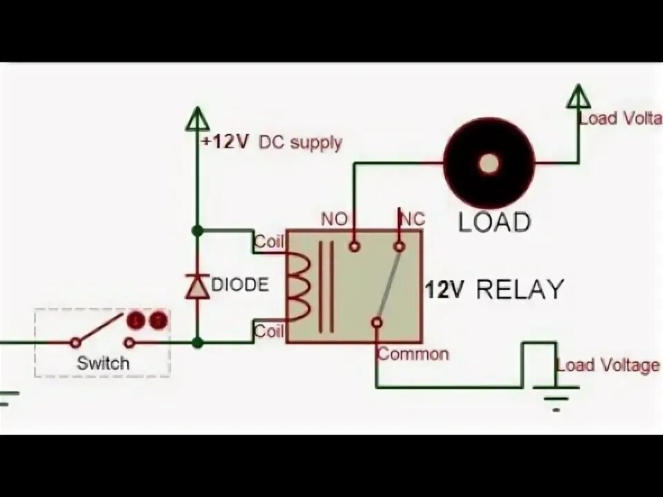 Подключение 12v реле How To Convert 12v Relay To 5v Relay DIY project - YouTube