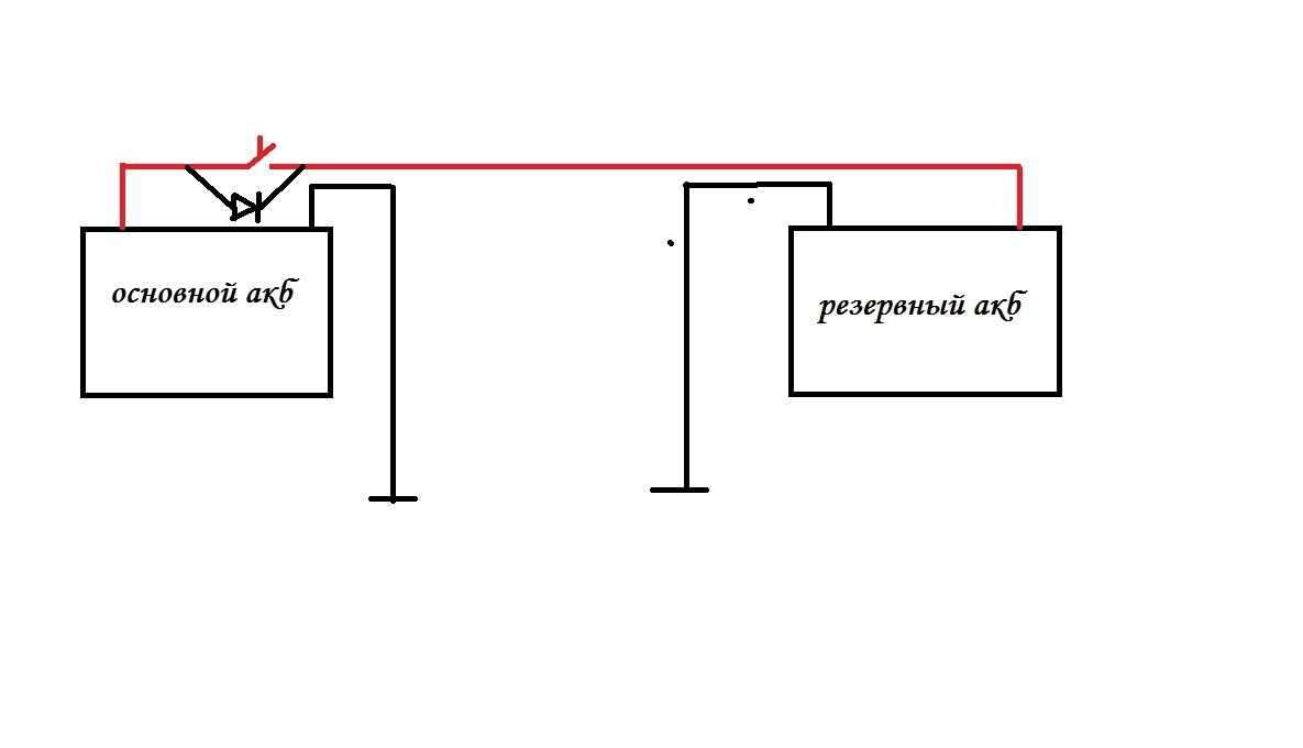 Подключение 2 акб Коммутация и развязка второго(резервного) АКБ - Сообщество "Кулибин Club" на DRI