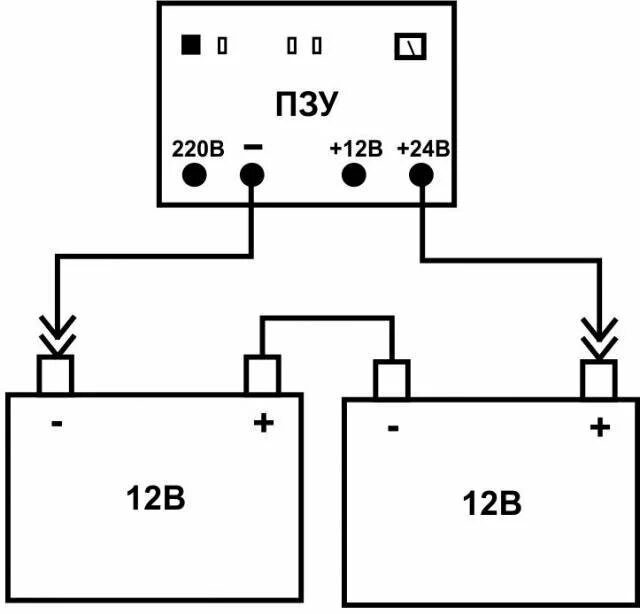 Подключение 2 аккумуляторов на 24 Как продлить срок службы свинцово-кислотных батарей Современные Электрические Те
