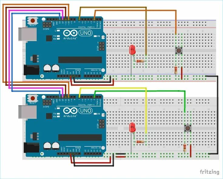 Подключение 2 arduino How to use SPI (Serial Peripheral Interface) in Arduino to Communication between