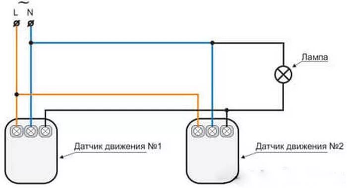 Подключение 2 датчиков движения Освещение лестницы в частном доме, своими руками, автоматическая подсветка, умна