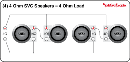 Подключение 2 динамика в 4 ома 2600 watt amp help - ecoustics.com