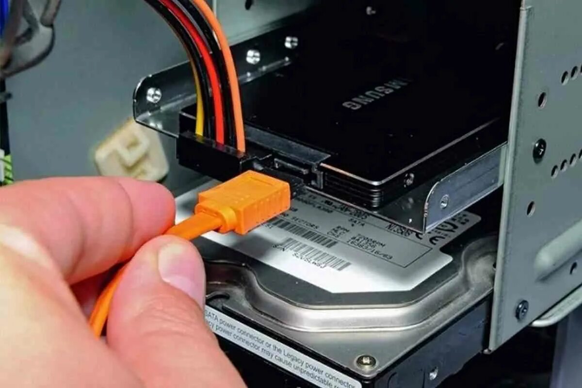 Подключение 2 hdd Замена жесткого диска на SSD в компьютере - цена в Москве