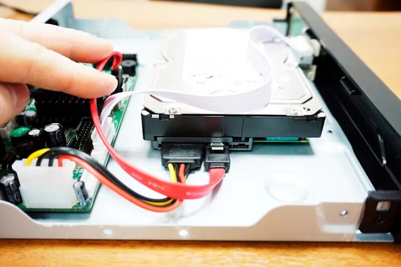 Подключение 2 hdd Системы видеонаблюдения с SATA - Видеонаблюдение