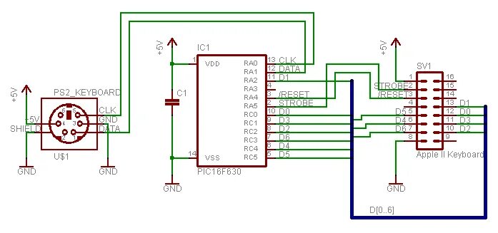 Подключение 2 клавиатур odpoveď priradiť Mesto Partina usb to ps2 keyboard adapter schematic rozchod zvä