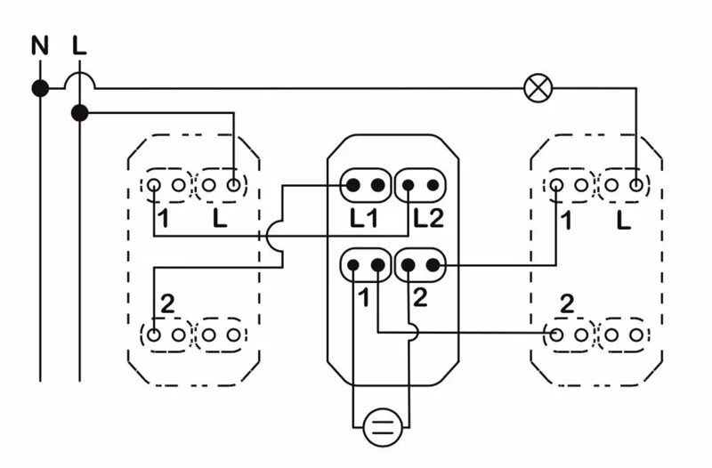 Подключение 2 клавишного выключателя шнайдер Переключатели Schneider Electric схема