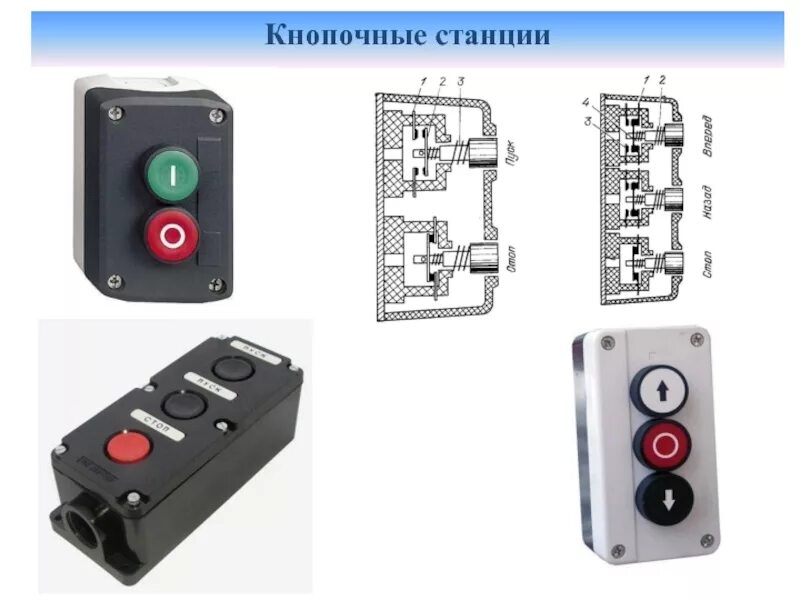 Подключение 2 кнопочных постов Как подключить кнопочный пост