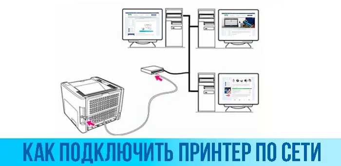 Подключение 2 компьютеров к 1 принтеру Для подключения принтера по сети следуйте этим основным шагам DevsDay.ru