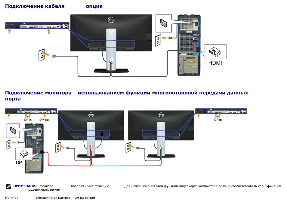 Подключение 2 монитора через hdmi Подключить второй монитор к компьютеру фото - Сервис Левша