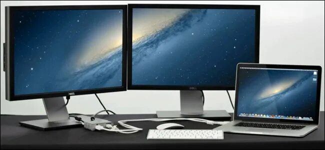 Подключение 2 мониторов к ноутбуку How to Connect Multiple External Monitors to Your Laptop Laptop docking station,