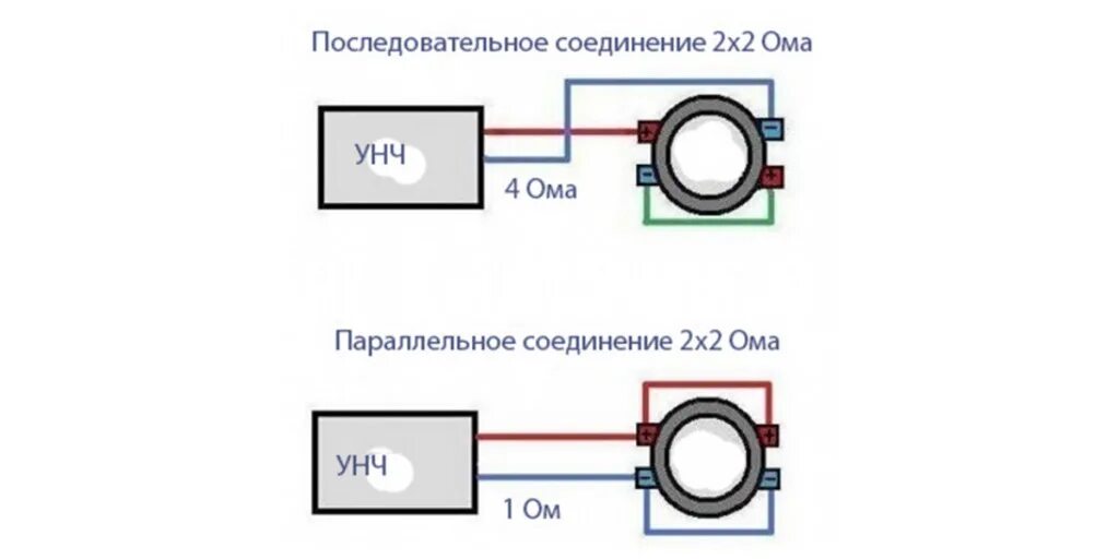 Подключение 2 пар 2 4 ома Ребята, кто шарит в автозвуке, помогите - Volkswagen Golf Mk6, 1,4 л, 2010 года 