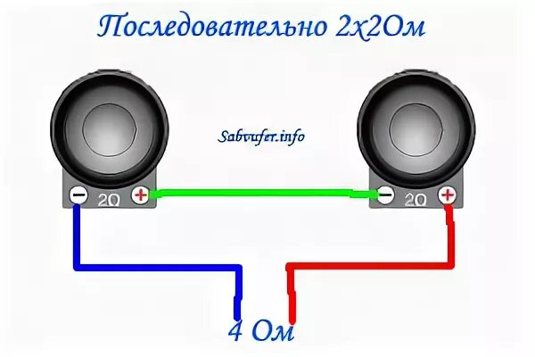 Подключение 2 пары колонок Моноблок и саб help