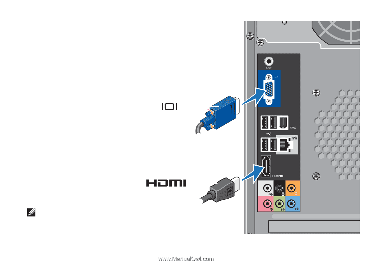 Подключение 2.1 к компьютеру Contents - windows 10 Dell Studio Desktop D540 Setup Guide (Page 5)