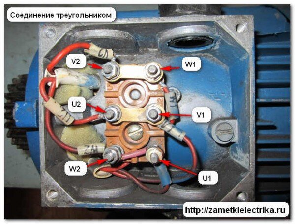 Подключение 220 асинхронного двигателя треугольником Подключение трехфазного мотора в сеть 220 вольт. Показываю как я это сделал. Мас