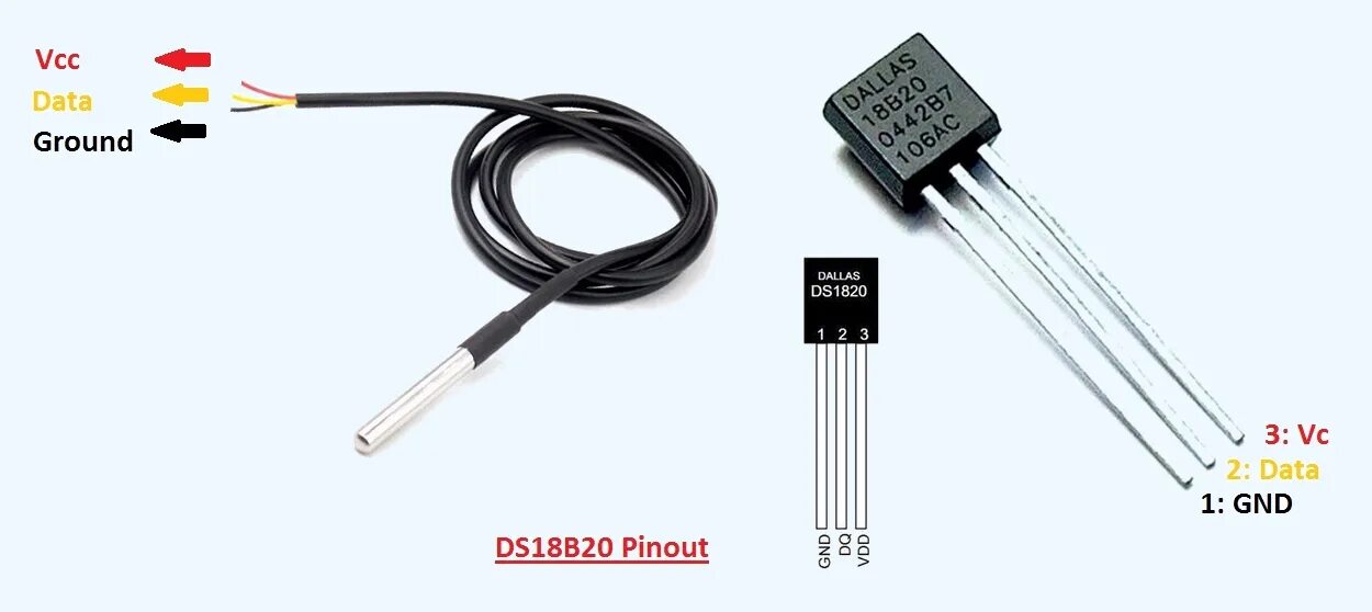 Подключение 2х датчиков ds18s20 Простые эксперименты с микроконтроллером STM32F103 ("Голубая таблетка") / Хабр