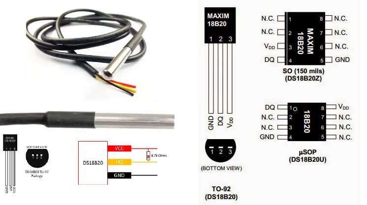 Подключение 2х датчиков ds18s20 Автоподсос на базе arduino - Lada 21099, 1,5 л, 2000 года электроника DRIVE2