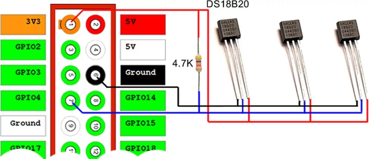 Подключение 2х датчиков ds18s20 Полуумный холодильник. Пикабу