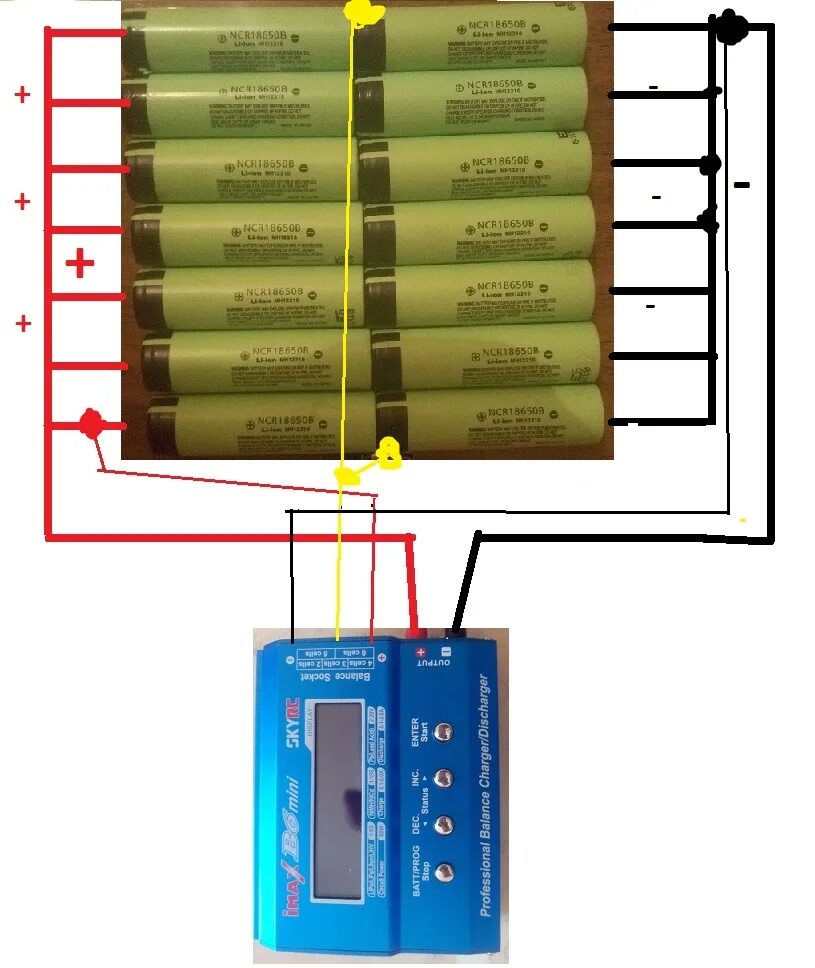 Подключение 3 аккумуляторов сборка на 18650 и плата защы - Песочница (Q&A) - Форум по радиоэлектронике
