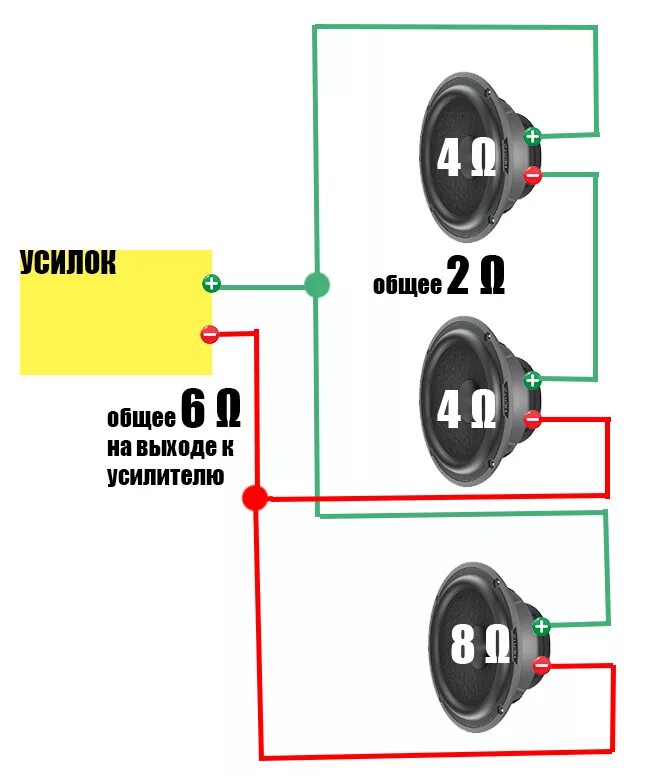 Подключение 3 динамиков по 4 Ответы Mail.ru: Здравствуйте. Скажите будут ли работать три колонки от акустичес