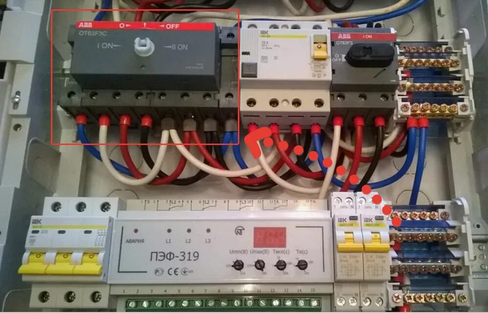 Подключение 3 фазного рубильника Купил генератор для питания газового котла. Не знаю, что с ним делать. Может сда