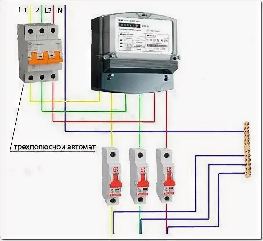 Подключение 3 фазы автоматом Electrician services Astana 24/7. Inexpensive, installation of sockets, chandeli