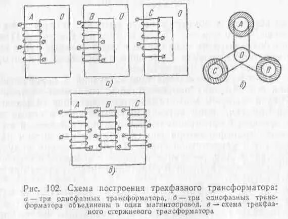 Подключение 3 х трансформатора 3 х фазные трансформатора