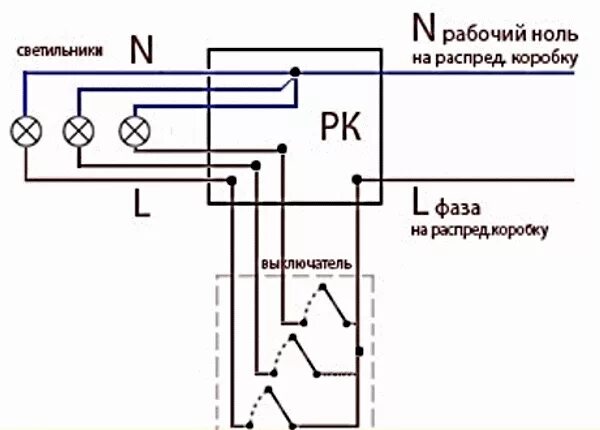 Подключение 3 клавишного выключателя с розеткой Трехклавишный выключатель с розеткой: схема подключения и назначение