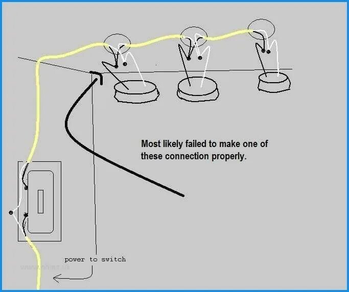 Подключение 3 ламп wiring recessed lights in series - Google Search in 2019 Connection, Fails, Movi