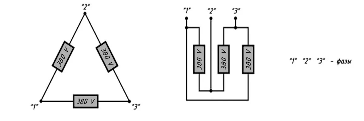 Подключение 3 тэнов Типы подключения ТЭНов типа ЗВЕЗДА или ТРЕУГОЛЬНИК для трехфазной сети: схемы и 