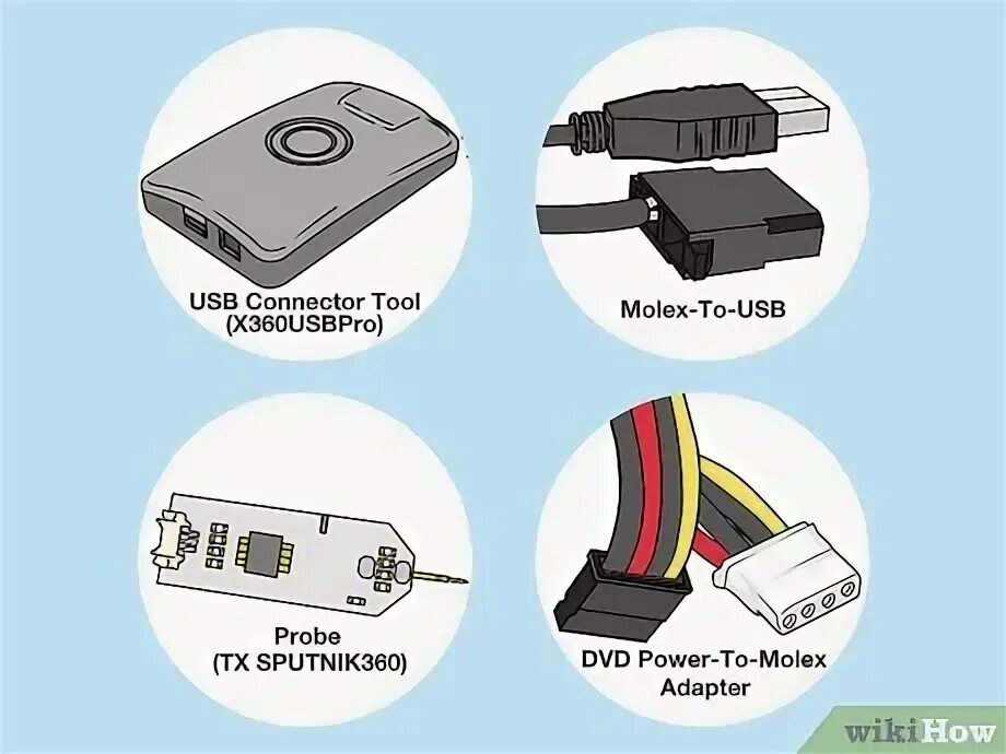 Подключение 360 компьютеру How to Flash an Xbox 360 (with Pictures) - wikiHow