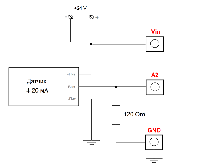 Подключение 4 20 Выход 4 20ма Shtampik.com