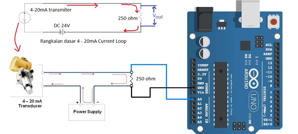 Подключение 4 20 ма к контроллеру problem with a 4-20ma pressure sensor - General Electronics - Arduino Forum