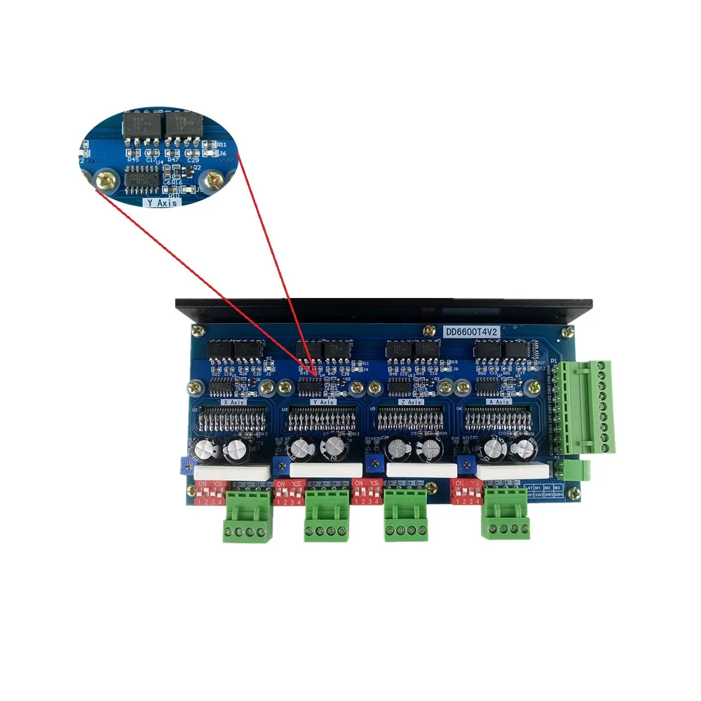Подключение 4 ех осевой тв6600 t4 Лидер продаж! 4-осевой шаговый электродвигатель, 2-фазный шаговый Электродвигате