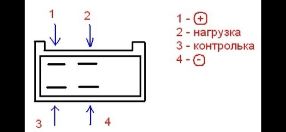 Подключение 4 контактного реле поворотов схема LED реле - Land Rover Defender, 2,5 л, 1998 года электроника DRIVE2