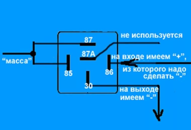 Подключение 4 контактного реле схема управления минусом Замена сирены сигнализации-Обновлено! - KIA Ceed (2G), 1,6 л, 2013 года электрон