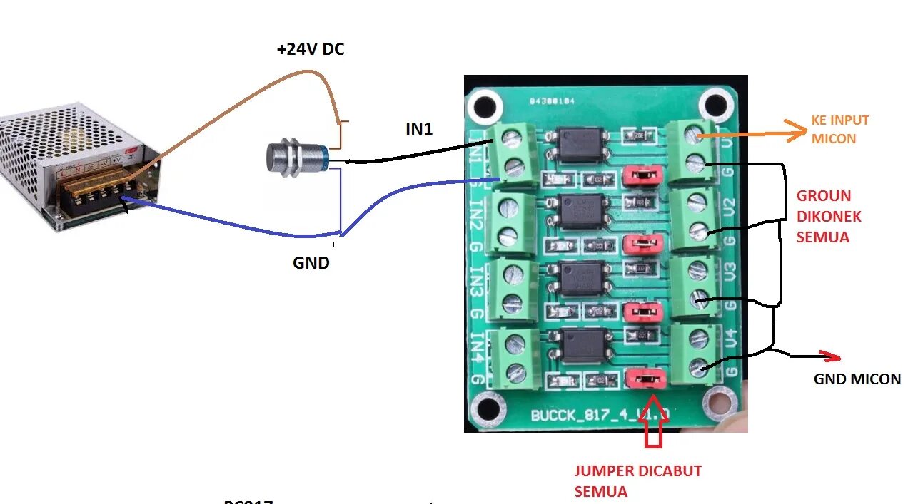 Подключение 4 оси AVR DASAR KOMPUTER BUAT PEMULA